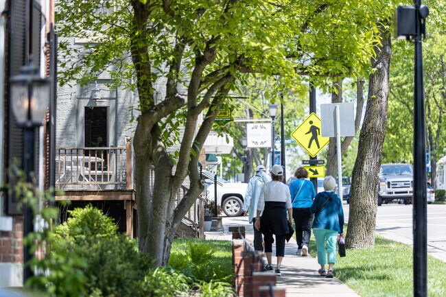 Locals can walk through downtown Springboro to explore quaint boutiques and eateries.