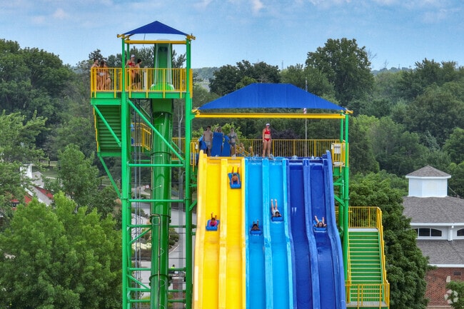 Residents of Columbian Park love going to Tropicanoe Cove for its racing waterslide.