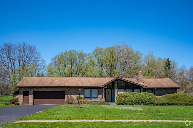 If you prefer living on one level there are many ranches in Sherman Township.