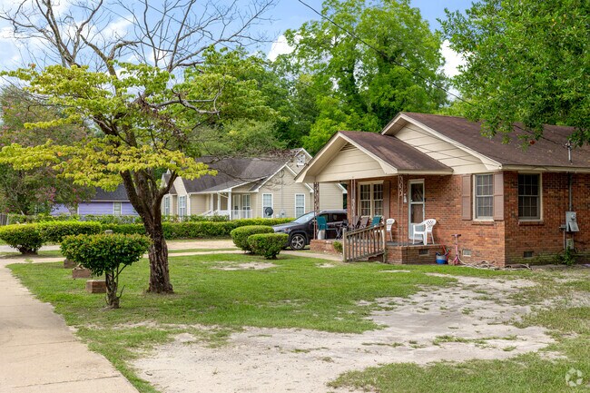South Liberty has multiple neighborhoods with modernized cottages and ranch-style houses.
