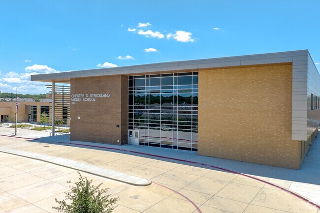 Strickland Middle School offers gifted and talented classes, career and technology courses.