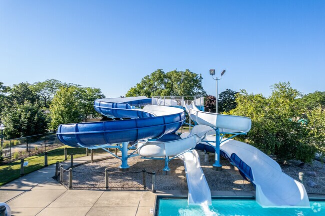 Norridge Park District in Harwood Heights features a large water park for visitors of all ages.