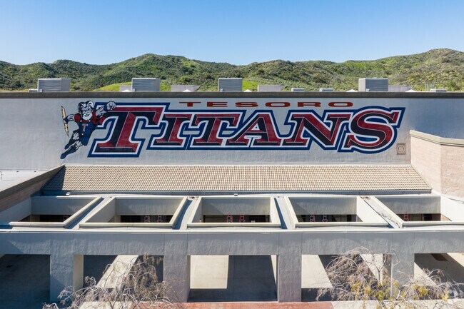 Tesoro High School in Coto De Caza is the home of the Titans.