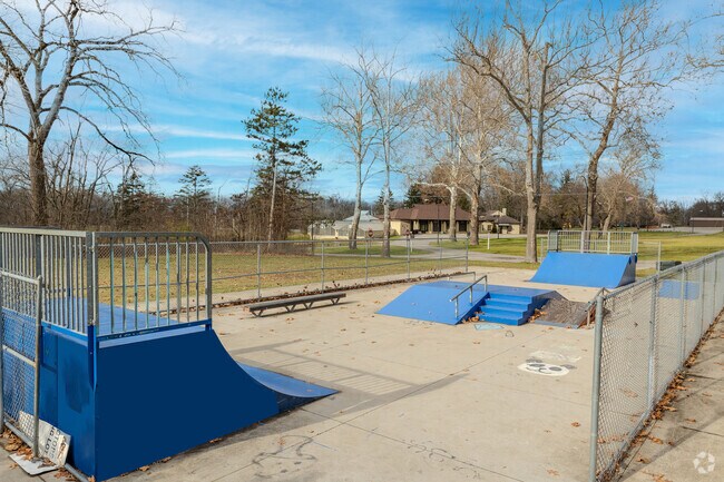 Packard Park offers local skaters a place hone there skills.