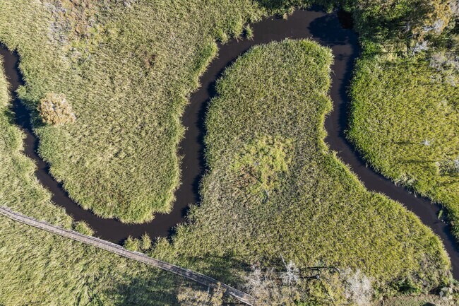 Georgetown has a many tidal creeks with a history of floods from past hurricanes.