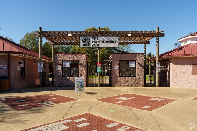 The Montgomery Zoo is a North Montgomery highlight and a must-see when visiting.