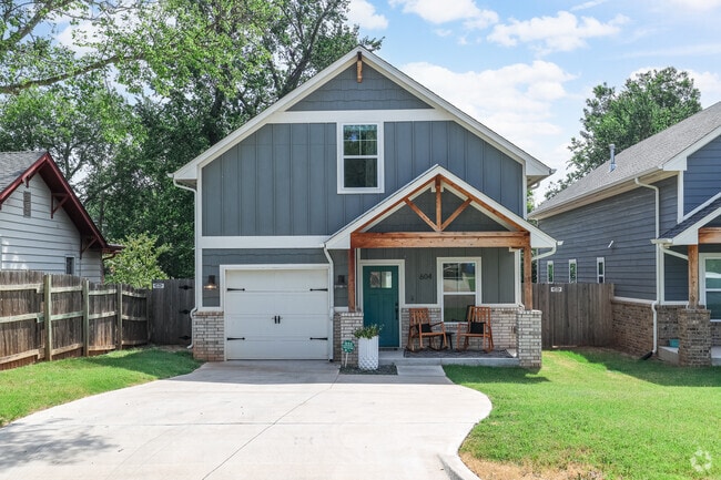 Newer homes with updated architecture are rare in Downtown Edmond.