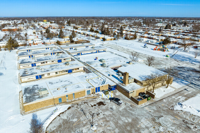Michigan Mathematics and Science Academy aerial.