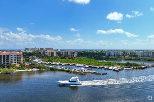 Weekend boating is common along Jupiter's sunny Intracoastal waters.