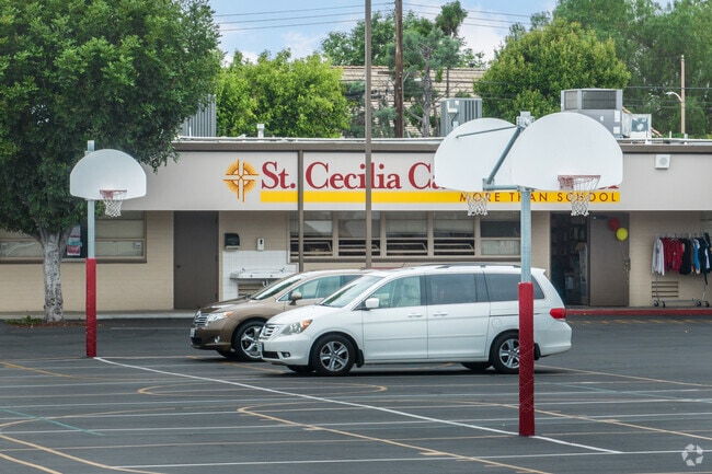 There is a work hard play hard balance at St. Cecilia Catholic School in Tustin.