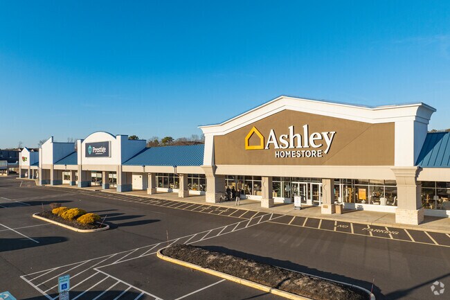 Tilton Square Shopping Center is home to several large retailers in Northfield.