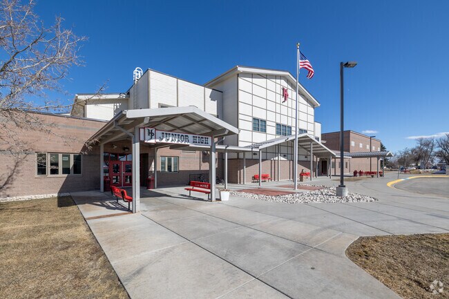 Huntley Project Junior High School bridges foundational learning and advanced studies.
