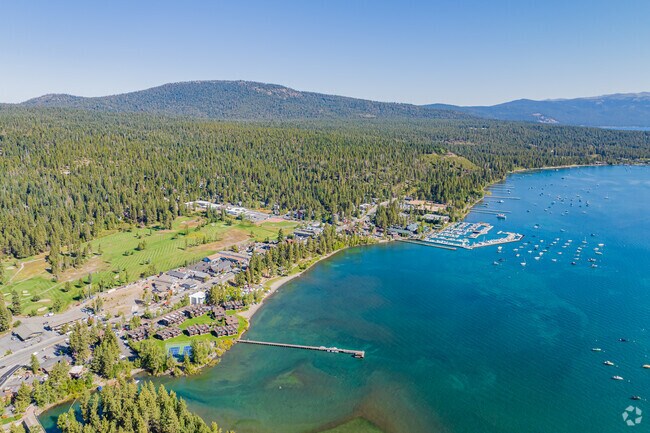 Tahoe city is at the perfect location to access the lake and outdoor recreation