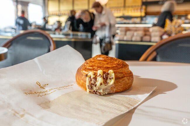 A fresh croissant with Bavarian cream at The French Workshop in nearby North Wantagh.