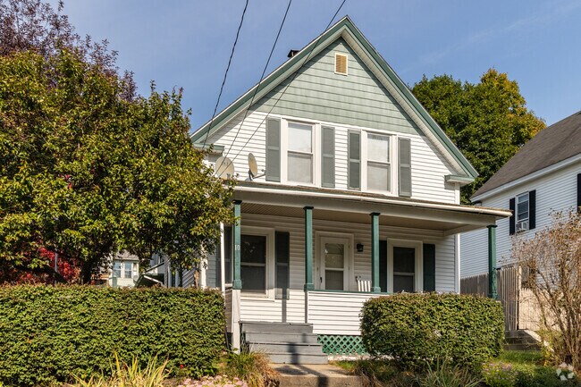 A variety of detailing adorn the Workers Cottages in the North End area.
