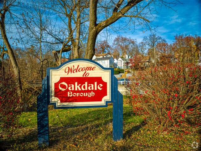 Oakdale is a borough near Pittsburgh PA with a population of around 1,500.