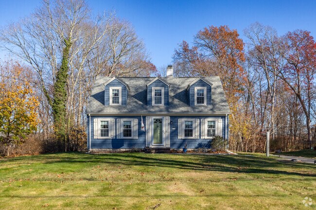 Brilliant dormers adorn this home in Mansfield Center.