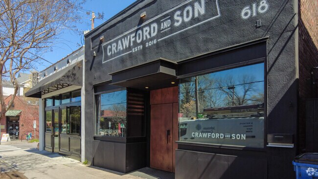 Crawford and Son offers a specially curated menu for the residents and visitors of Mordecai.