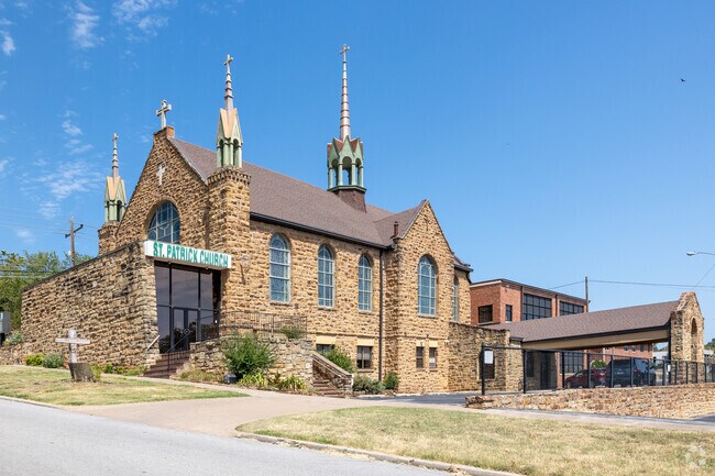 St. Patrick Church serves as a place of faith and fellowship in the heart of Sand Springs.