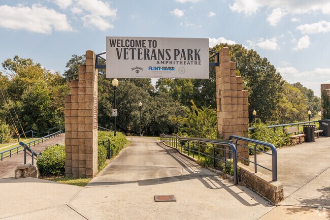 Fridays on the Flint is a local favorite event at the Veterans Park Amphitheater.