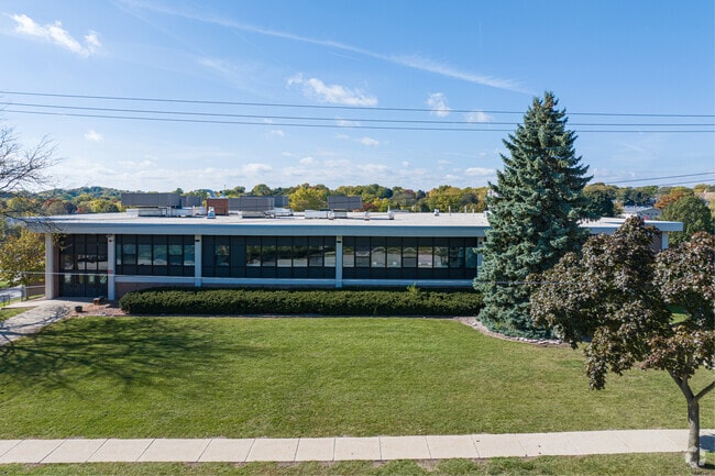 A street view of Butler Middle School.