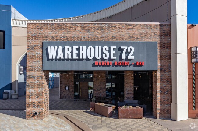 Warehouse 72 is a hip bistro where you can go to grab a late night bite in Spring Branch East.