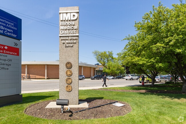 Many residents work at local hospitals in the Illinois Medical District near Tri-Taylor.