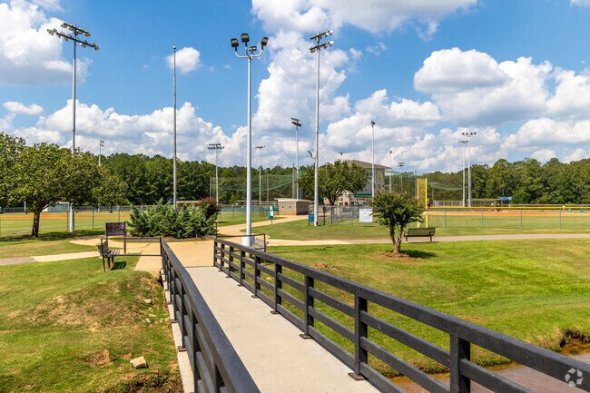 Millbrook Parks & Recreation has multiple baseball fields.