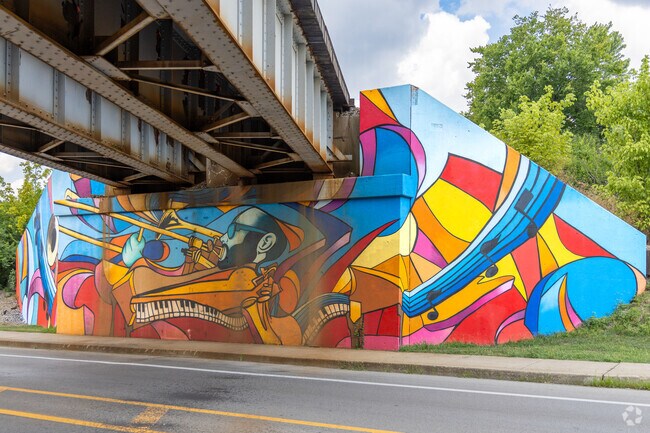 LexArts coordinates beautiful murals throughout Hill N Dale and the city of Lexington.