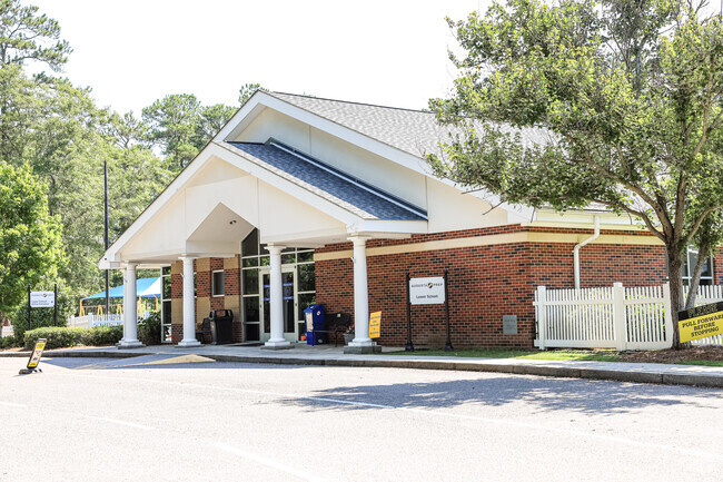 Main building for Augusta Prep Day School in Augusta, GA.