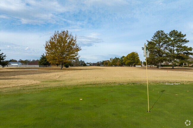 At the Southern Gayles Golf Club, you can play a round or practice at the driving range.