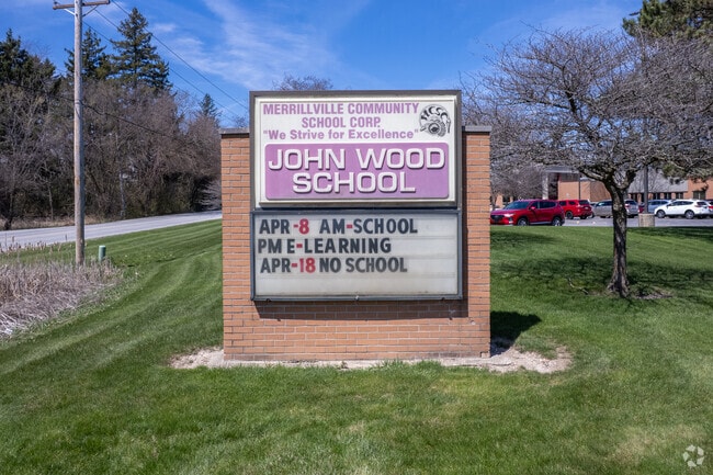 John Wood Elementary School
Public Pre-K & Elementary School pylon.