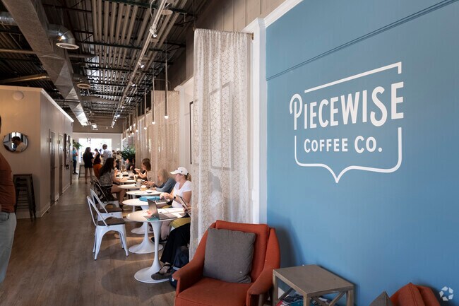 Piecewise Coffee recently opened this second location in the Forum near Heathwood.