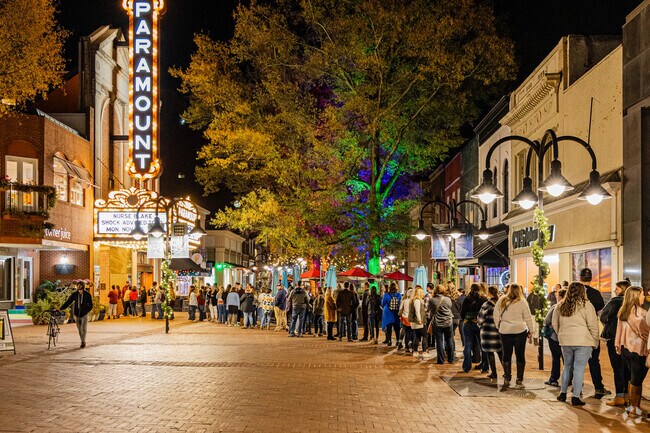 THe Paramount Theater is a magnet for Charlottesville residents with live shows and movies.