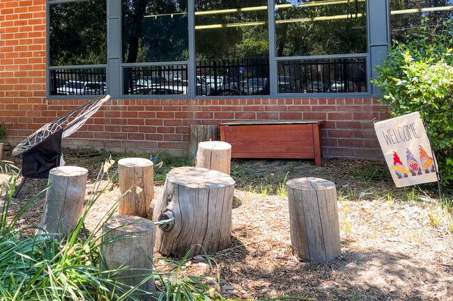 Lake Arrowhead Elementary School is on Golden Rule Lane in the San Bernardino Mountains.