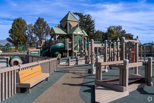 Let the little ones roam and frolic in the enchanting kids' play area at Tatum's Garden.