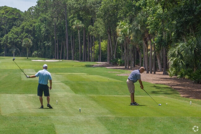 You'll find residents on the golf course throughout the week in Wexford.