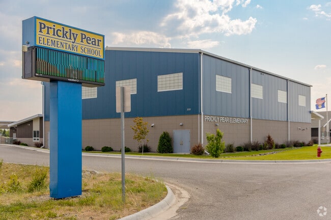 Children in Mountain View Meadows can start their education at Prickly Pear Elementary, which serves 1st and 2nd grade students.