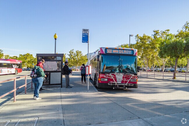 The San Jose Diridon Transit Center offers easy access to the rest of Silicon Valley.