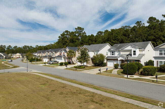 Homes in Berwick sit on sidewalk-lined streets with prices ranging from $215K to $500K.