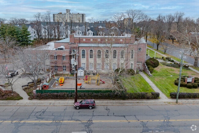 Merkaz Community High School for Judaic Studies at 2385 Park Avenue in Bridgeport, CT.