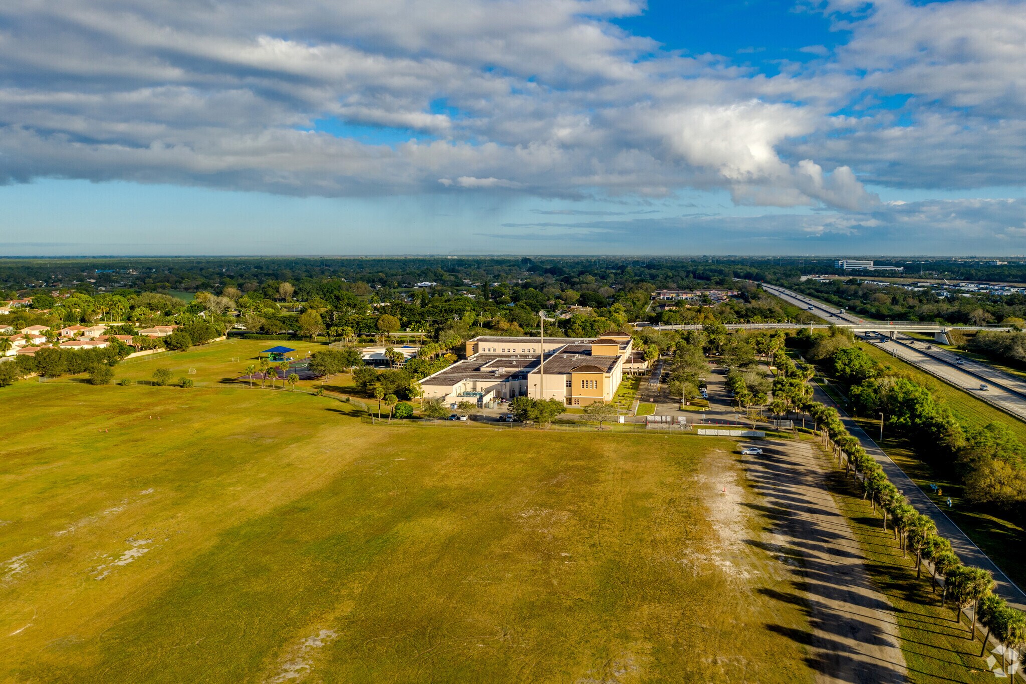 Tucked away from the Mirasol neighborhood homes is the Marsh Pointe Elementary School.