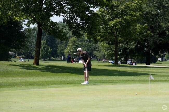 Many people play golf at the Tamarack Golf Course near the High Meadow area.