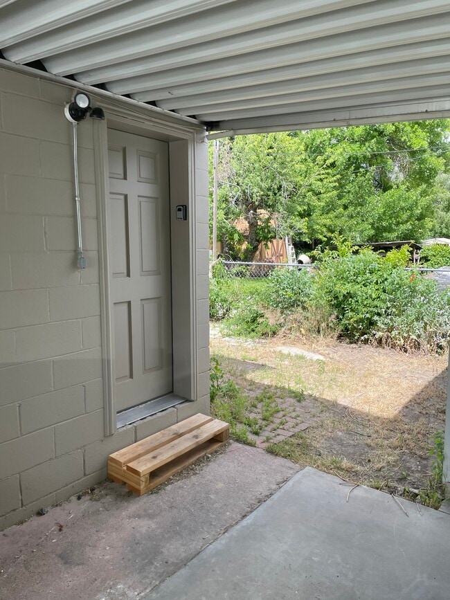 Upstairs unit access