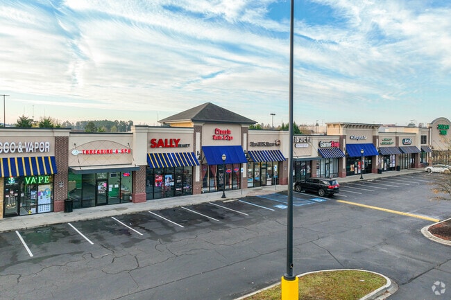 There is a large variety of retail stores in Red Bank.