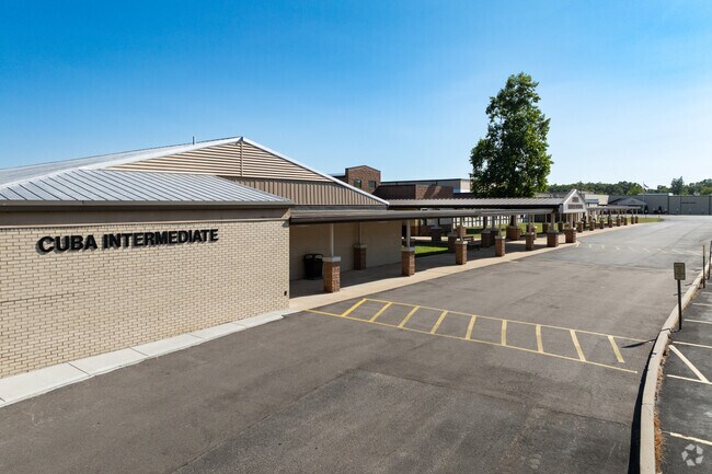 Cuba Middle School offers a nurturing learning environment.
