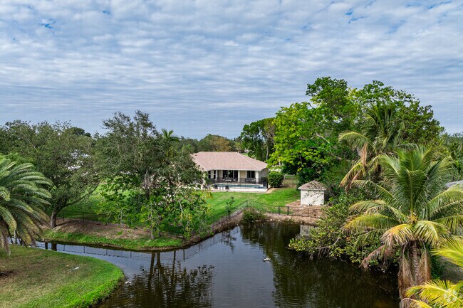 Many Four Seasons homes are built along waterways offering serene settings.