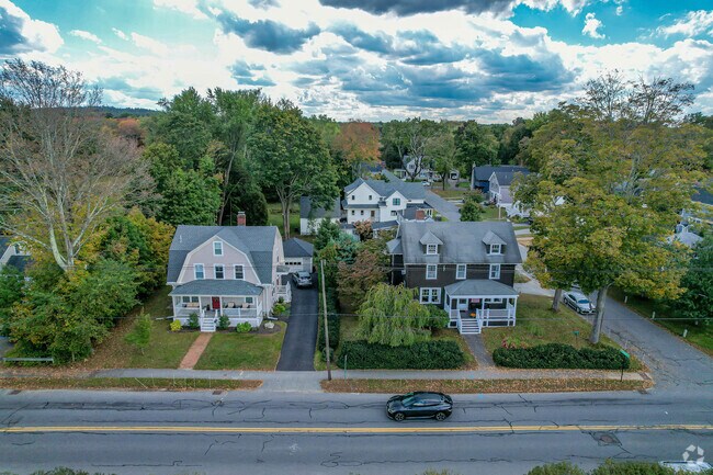 Homes in Concord come with private driveways and shed houses.