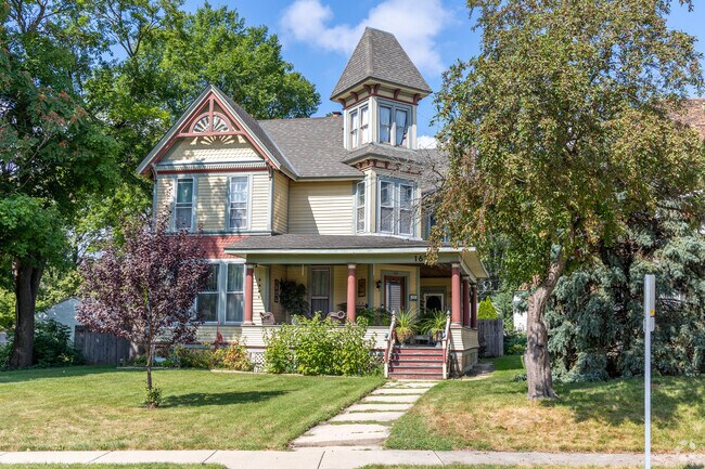A beautiful Queen Anne-style home, which is a rarity in the McCarty Burlington neighborhood.