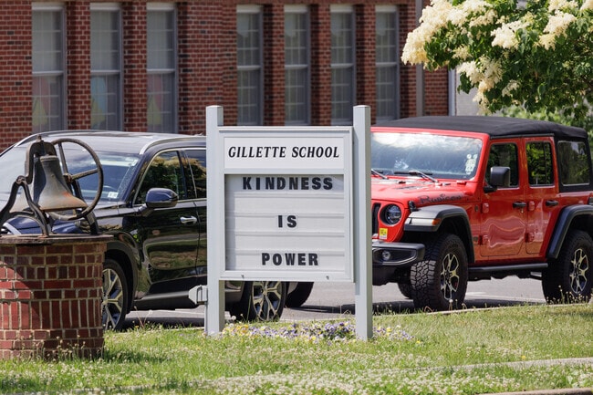 Gillette Elementary School in Long Hill has a student-teacher ratio of 12 to 1.